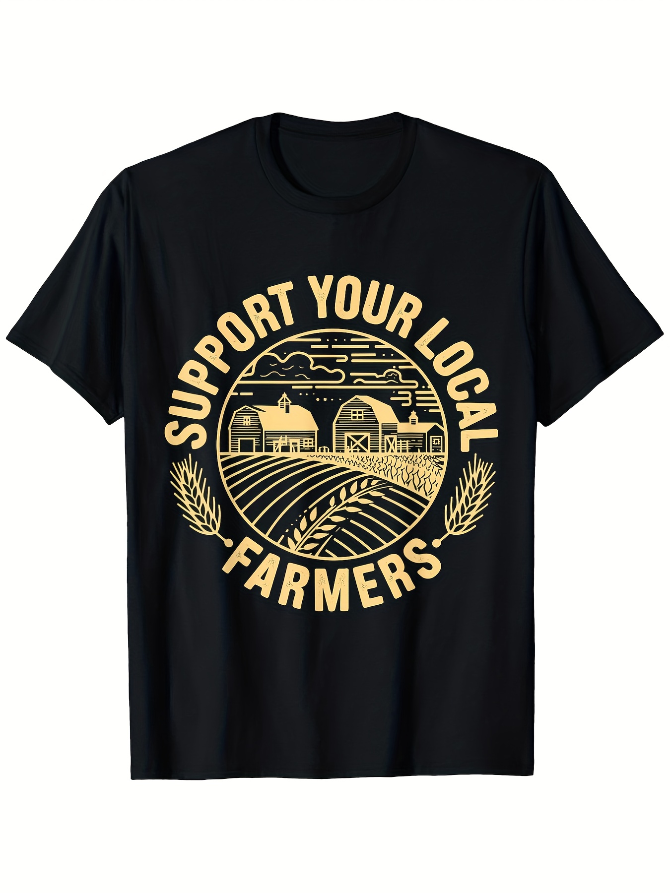 Women'S Fashion Market Size - Retro-Landwirtschafts-Support-T-Shirt für lokale Landwirte, National Trade
