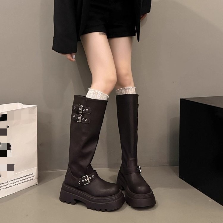 Hohe Stiefel 2026 Frühling und – Women'S Fashion Leather Boots Bewertung und Preis