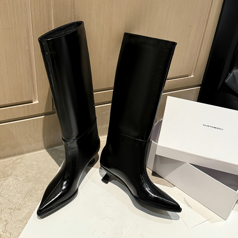 QUTAA Mode Nachrichten Frauen  – Women'S Fashion Leather Boots Bewertung und Preis