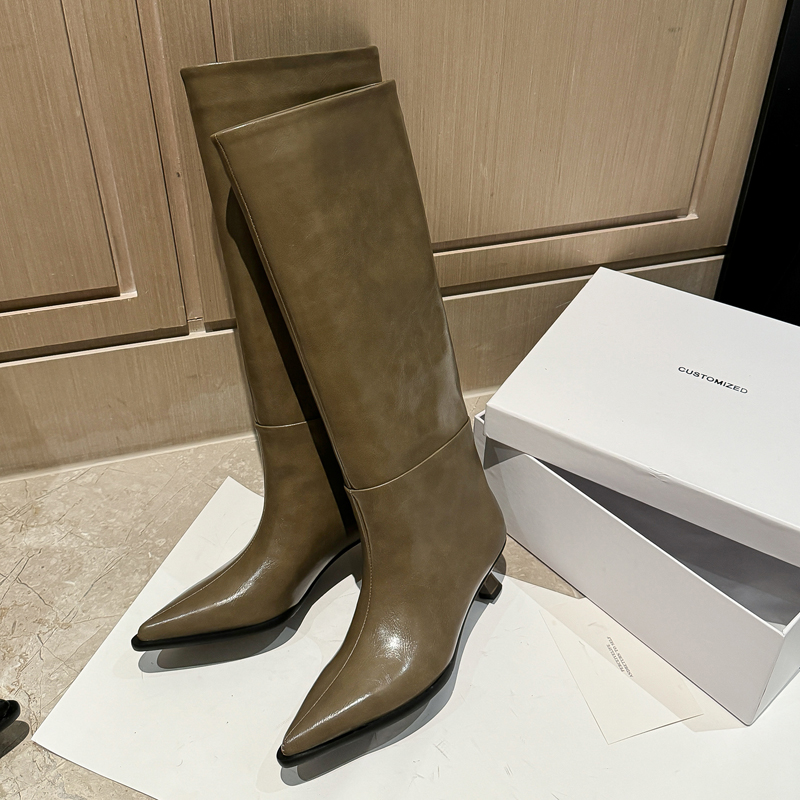 QUTAA Mode Nachrichten Frauen  – Women'S Fashion Leather Boots Bewertung und Preis