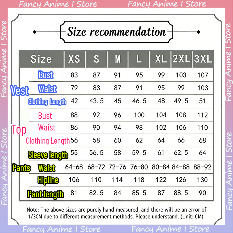 Anime Akaza Cosplay-Kostüm, hü – Women'S Fashion Vest Tops Bewertung und Preis
