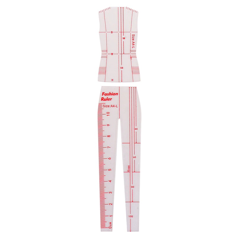 1 Set Mode-Zeichenlineal für F – Women Fashion Figure Template Bewertung und Preis