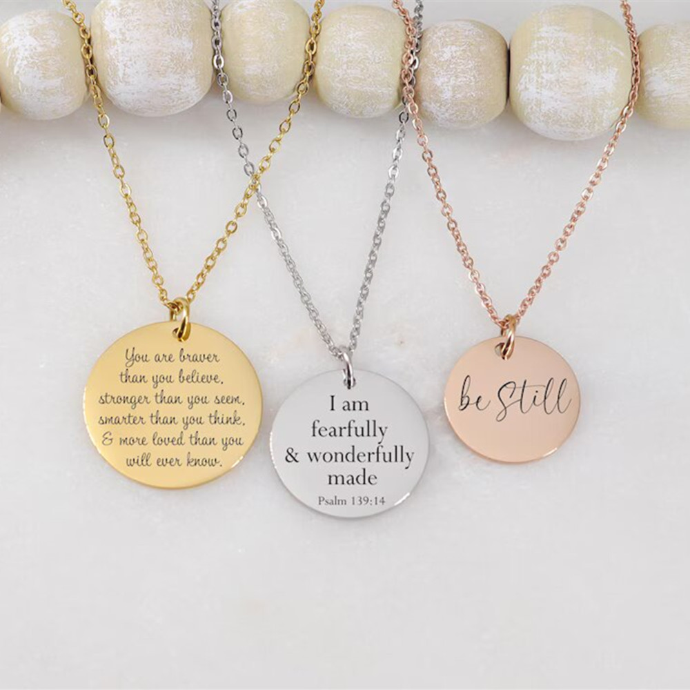 Personalisierte Halskette mit  – Women Fashion Quotes Bewertung und Preis