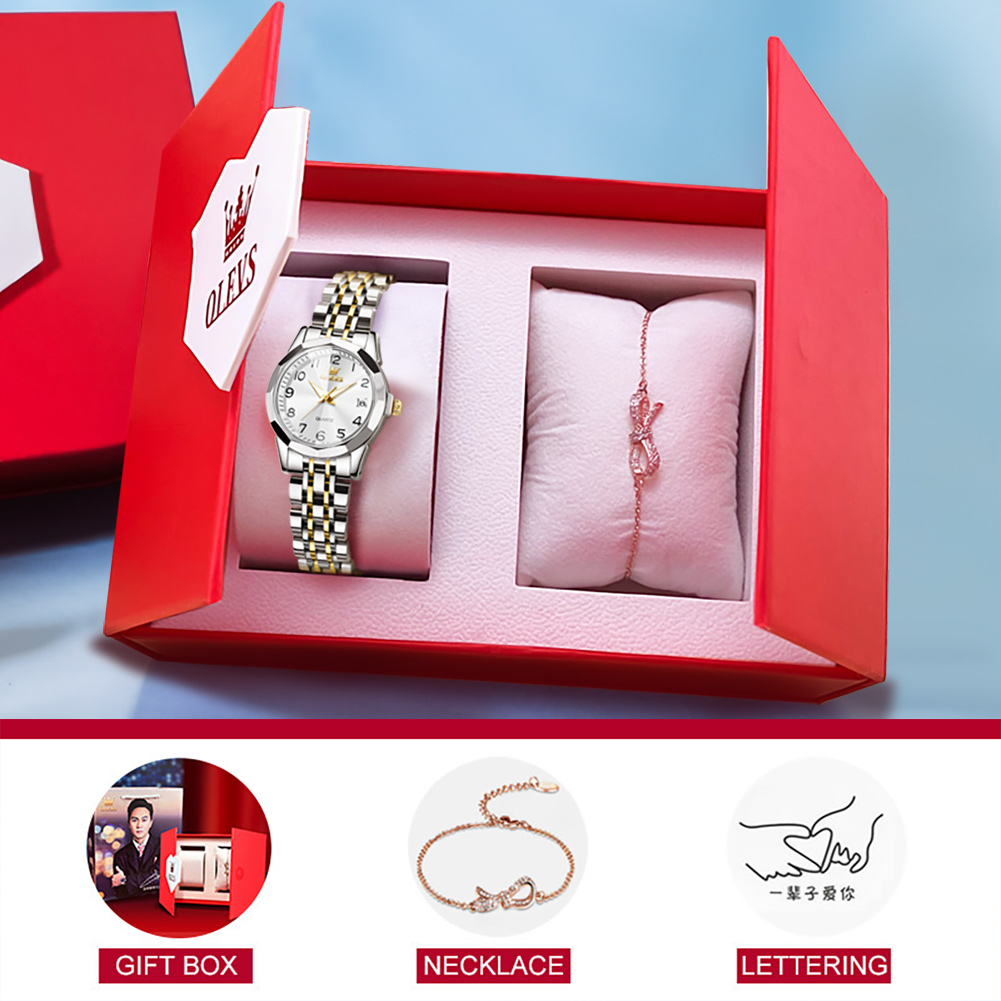 OLEVS Quarzuhr für Damen, Raut – Women'S Fashion Digital Watch Bewertung und Preis