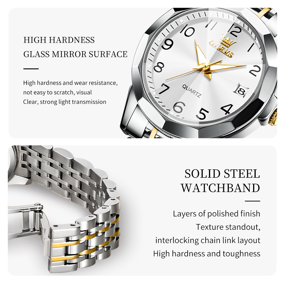 OLEVS Quarzuhr für Damen, Raut – Women'S Fashion Digital Watch Bewertung und Preis