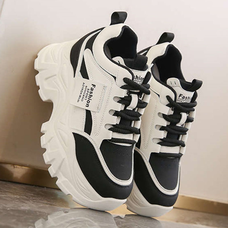 Neue Modische Plateau-Sneaker  – Sneakers Fashion Women Bewertung und Preis