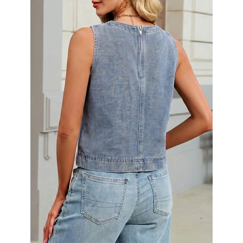 Benuynffy Lässige Jeansweste m – Women'S Fashion Vest Tops Bewertung und Preis