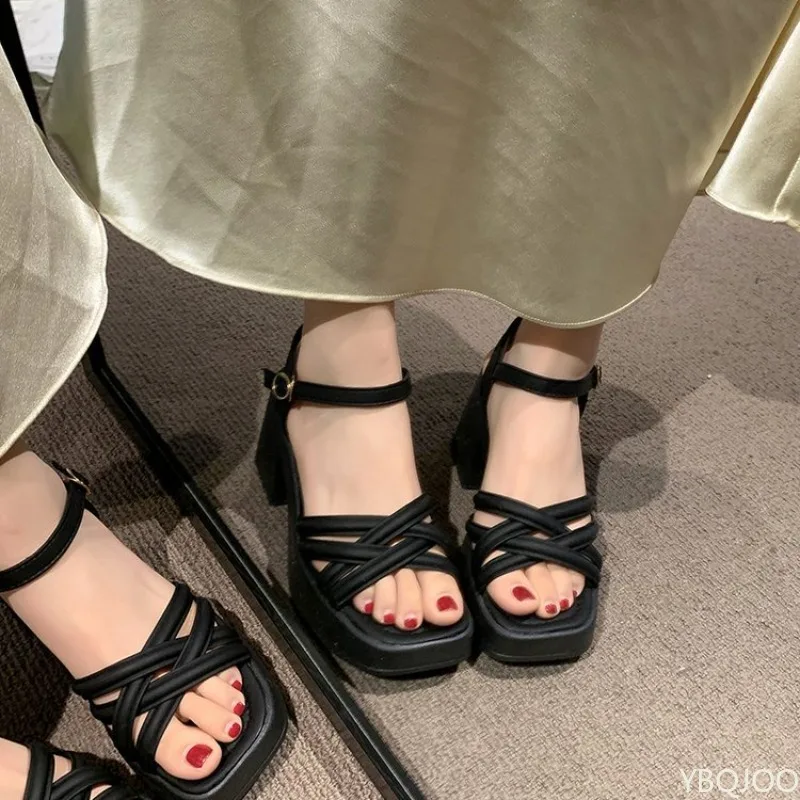 Neue Damen-Sandalen mit dicker – Belted Shirt Dress Bewertung und Preis