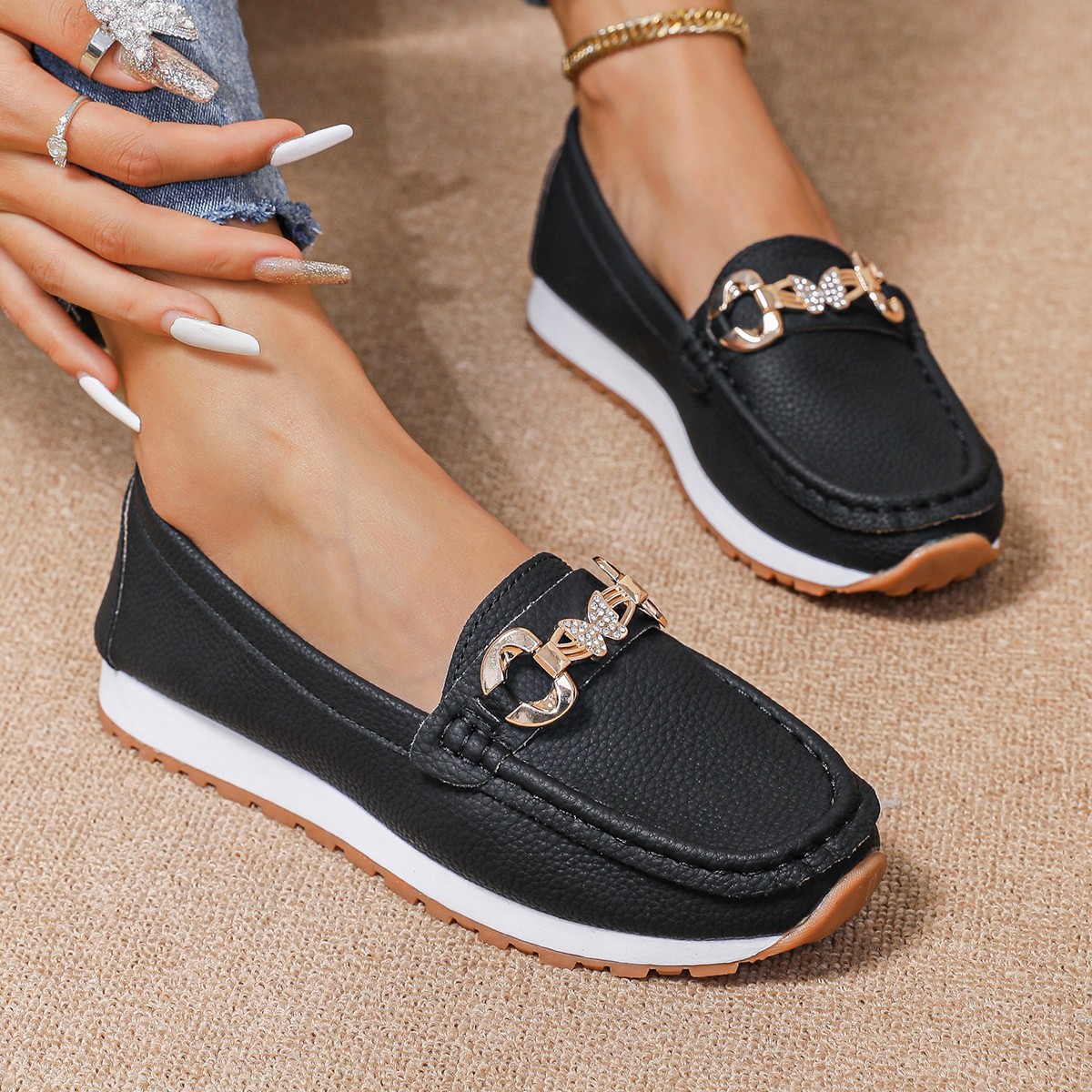 2026 Neue Damen-Flats für Früh – Sneakers Fashion Women Bewertung und Preis