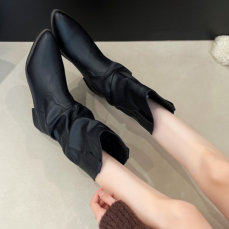 Damenstiefel, Winter 2025, mod – Women'S Fashion Leather Boots Bewertung und Preis