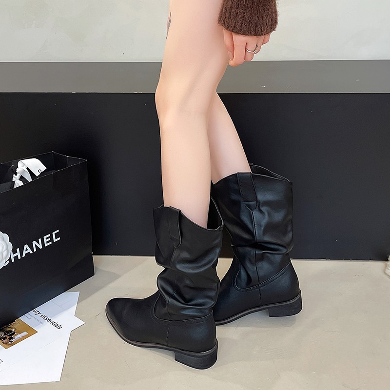 Damenstiefel, Winter 2025, mod – Women'S Fashion Leather Boots Bewertung und Preis