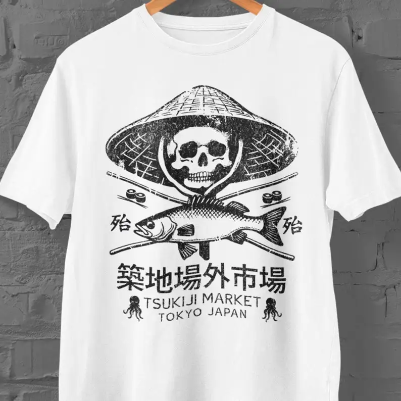 TakTsukiji Fish Market T-Shirt – Women'S Fashion Market Size Bewertung und Preis