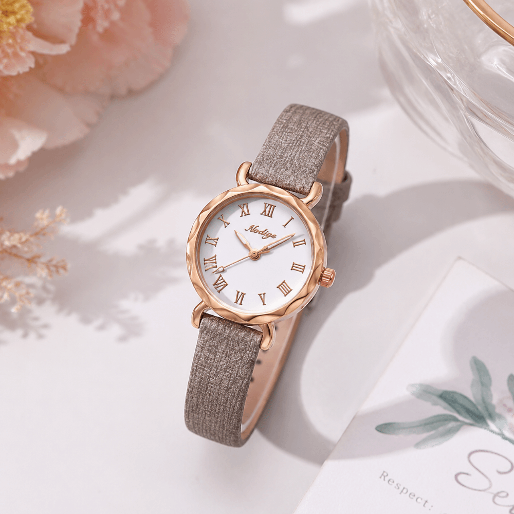 Modische Uhren mit Lederarmban – Women'S Fashion Digital Watch Bewertung und Preis
