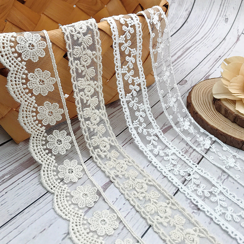 3 Yards/Lot Stickerei Weiß Bei – Belted Shirt Dress Bewertung und Preis