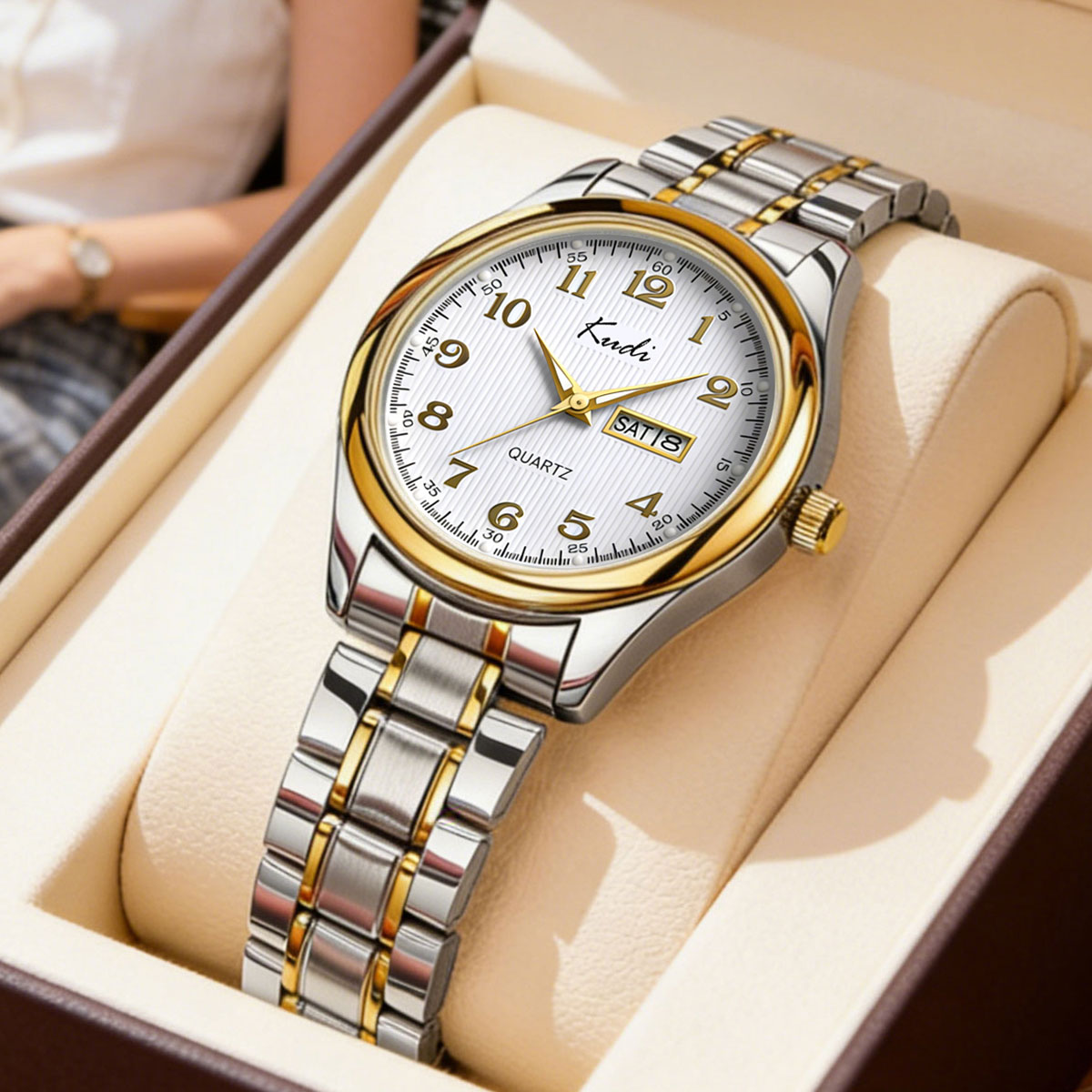 Trendige Business-Damenuhr mit – Women'S Fashion Digital Watch Bewertung und Preis