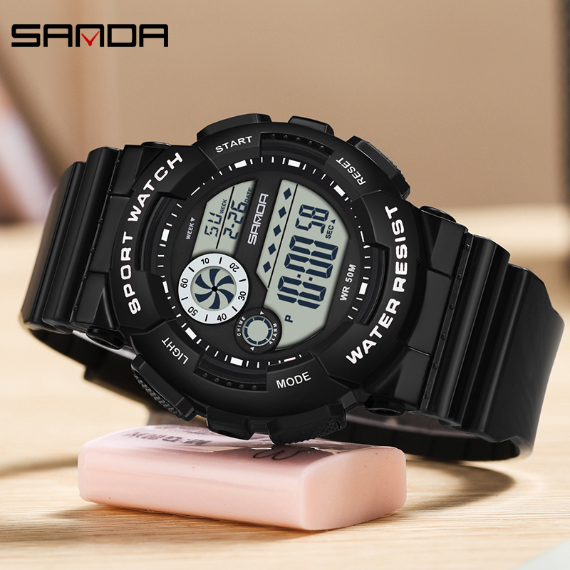 SANDA G-Stil Mode Damen Sportu – Women'S Fashion Digital Watch Bewertung und Preis